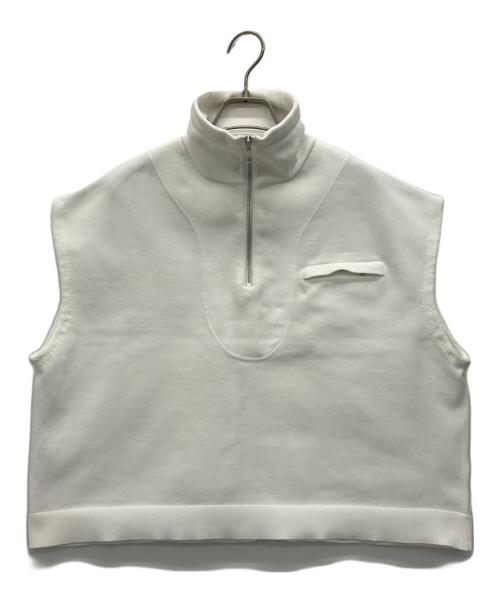 CABAN（キャバン）CABAN (キャバン) ジップベスト ホワイト サイズ:Freeの古着・服飾アイテム