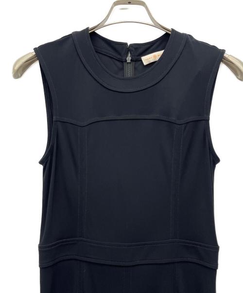 TORY BURCH（トリーバーチ）TORY BURCH (トリーバーチ) ノースリーブワンピース ブラック サイズ:XSの古着・服飾アイテム