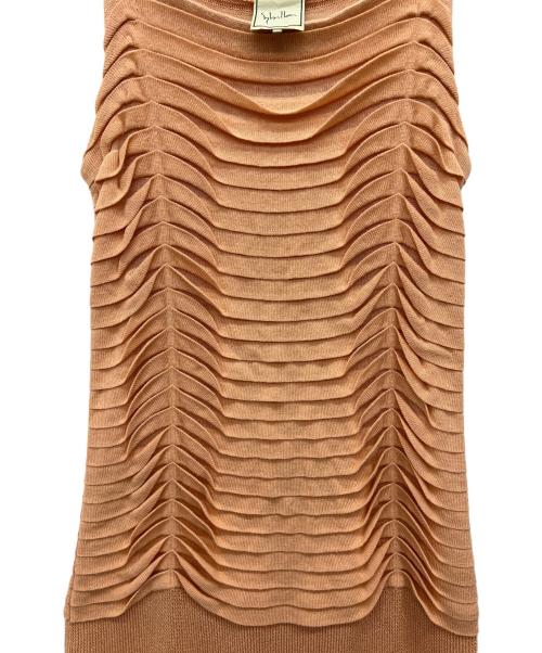 Sybilla（シビラ）Sybilla (シビラ) ニットキャミワンピース クリーム サイズ:Mの古着・服飾アイテム