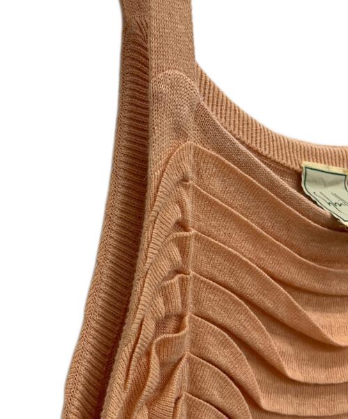 Sybilla（シビラ）Sybilla (シビラ) ニットキャミワンピース クリーム サイズ:Mの古着・服飾アイテム