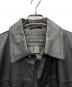 中古・古着 BANANA REPUBLIC (バナナリパブリック) レザーカーコート ブラック サイズ:S：25000円