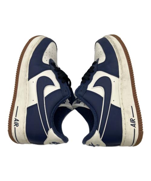 NIKE（ナイキ）NIKE (ナイキ) Air Force 1 Low College Pack ホワイト×ネイビー サイズ:26.5の古着・服飾アイテム