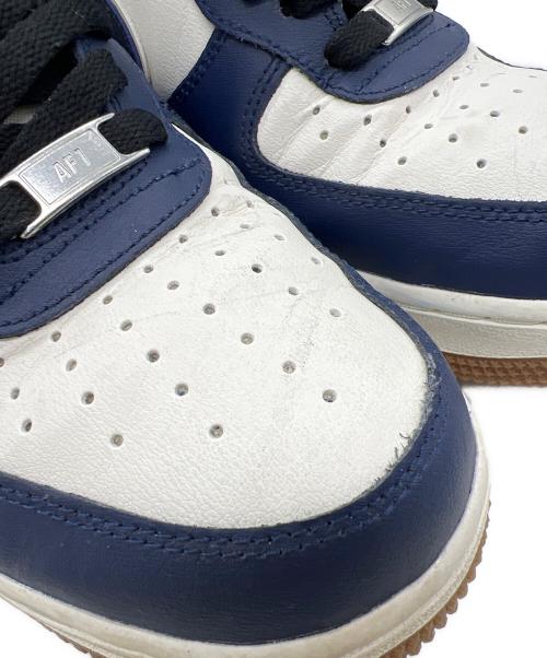 NIKE（ナイキ）NIKE (ナイキ) Air Force 1 Low College Pack ホワイト×ネイビー サイズ:26.5の古着・服飾アイテム