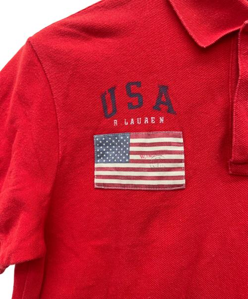 POLO RALPH LAUREN（ポロ・ラルフローレン）POLO RALPH LAUREN (ポロ・ラルフローレン) 半袖シャツ レッド サイズ:Sの古着・服飾アイテム