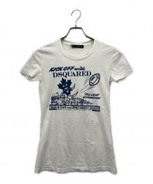 DSQUARED2（ディースクエアード）の古着「半袖Tシャツ」｜ホワイト