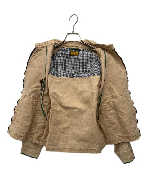 BROWN by 2-tacs（ブラウンバイツータックス）BROWN by 2-tacs (ブラウンバイツータックス) ジャケット ベージュ サイズ:Sの古着・服飾アイテム