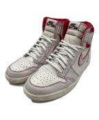 NIKEナイキ）の古着「AIR JORDAN1 RETRO HIGH OG SAIL UNIVERSITY RED」｜ホワイト