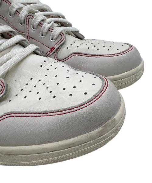 NIKE（ナイキ）NIKE (ナイキ) AIR JORDAN1 RETRO HIGH OG SAIL UNIVERSITY RED ホワイト サイズ:31の古着・服飾アイテム