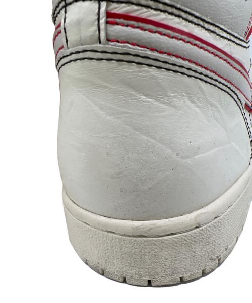 NIKE（ナイキ）NIKE (ナイキ) AIR JORDAN1 RETRO HIGH OG SAIL UNIVERSITY RED ホワイト サイズ:31の古着・服飾アイテム