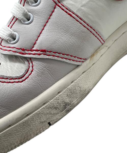 NIKE（ナイキ）NIKE (ナイキ) AIR JORDAN1 RETRO HIGH OG SAIL UNIVERSITY RED ホワイト サイズ:31の古着・服飾アイテム