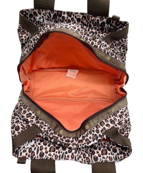 LeSportsac（レスポートサック）LeSportsac (レスポートサック) ハンドバッグ ブラウンの古着・服飾アイテム