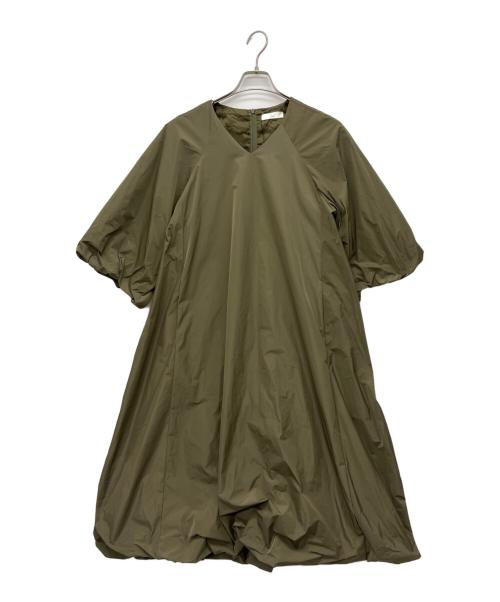 ten.（テン）ten. (テン) バルーンワンピース オリーブ サイズ:Mの古着・服飾アイテム
