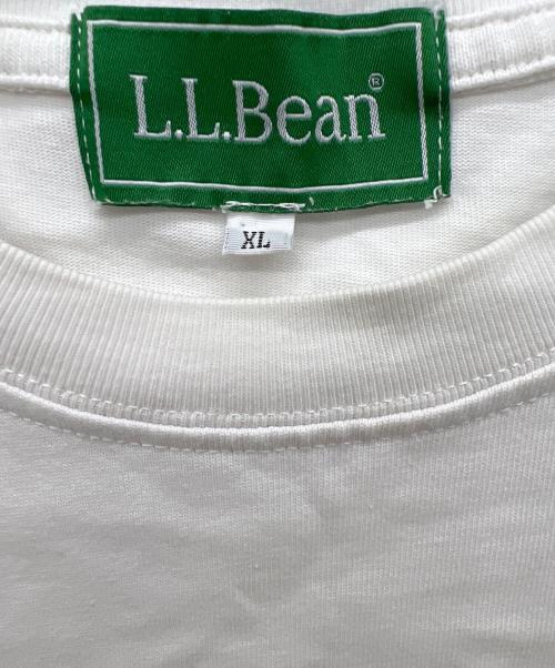 L.L.Bean（エルエルビーン）L.L.Bean (エルエルビーン) BEAMS (ビームス) 半袖Tシャツ ホワイト サイズ:XLの古着・服飾アイテム