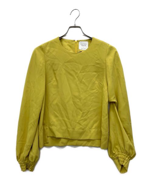 UNITED TOKYO（ユナイテッドトーキョー）UNITED TOKYO (ユナイテッドトーキョー) 長袖ブラウス イエロー サイズ:１の古着・服飾アイテム