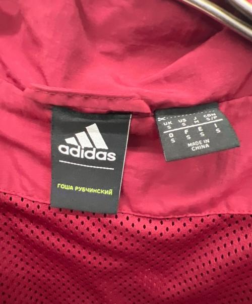 adidas（アディダス）adidas (アディダス) Gosha Rubchinskiy (ゴーシャラブチンスキー) ナイロントラックジャケット レッド サイズ:Mの古着・服飾アイテム
