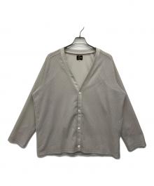 Needles（ニードルズ）の古着「V-Neck Cardigan-Raschel Lace」｜グレー