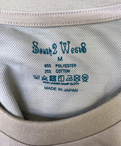 South2 West8（サウスツー ウエストエイト）South2 West8 (サウスツー ウエストエイト) 半袖カットソー ベージュ サイズ:Mの古着・服飾アイテム