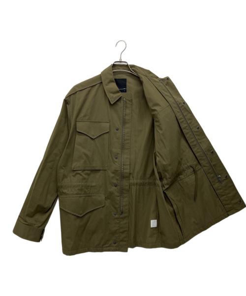 LAD MUSICIAN（ラッドミュージシャン）LAD MUSICIAN (ラッドミュージシャン) ジップアップジャケット オリーブ サイズ:44の古着・服飾アイテム