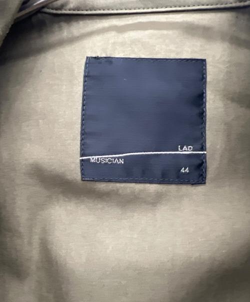 LAD MUSICIAN（ラッドミュージシャン）LAD MUSICIAN (ラッドミュージシャン) ジップアップジャケット オリーブ サイズ:44の古着・服飾アイテム