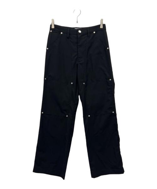 TANAKA（タナカ）TANAKA (タナカ) ワークトラウザー ブラック サイズ:28の古着・服飾アイテム