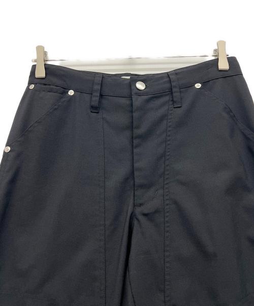 TANAKA（タナカ）TANAKA (タナカ) ワークトラウザー ブラック サイズ:28の古着・服飾アイテム