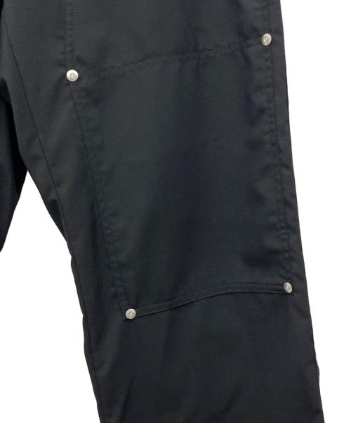 TANAKA（タナカ）TANAKA (タナカ) ワークトラウザー ブラック サイズ:28の古着・服飾アイテム