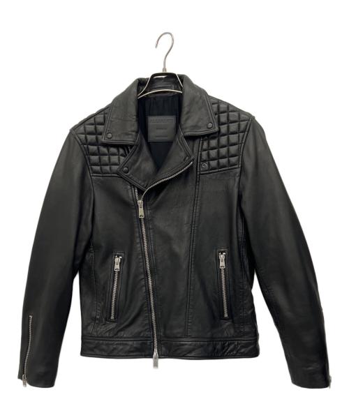 ALL SAINTS（オールセインツ）ALL SAINTS (オールセインツ) ライダースジャケット ブラック サイズ:Mの古着・服飾アイテム