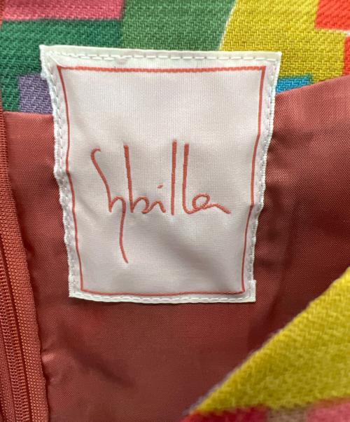 Sybilla（シビラ）Sybilla (シビラ) 長袖ワンピース マルチカラー サイズ:Mの古着・服飾アイテム