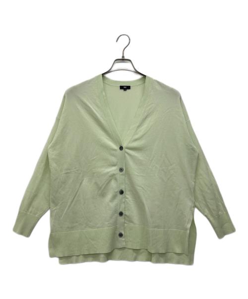 PLST（プラステ）PLST (プラステ) 薄手カーディガン グリーン サイズ:Mの古着・服飾アイテム
