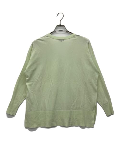 PLST（プラステ）PLST (プラステ) 薄手カーディガン グリーン サイズ:Mの古着・服飾アイテム