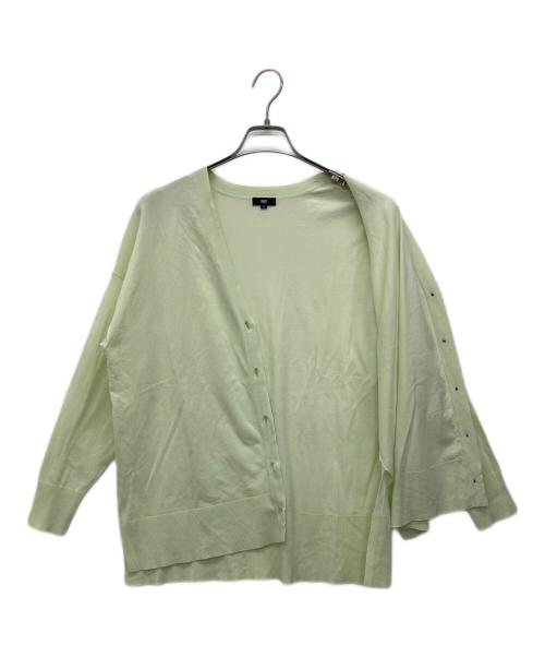 PLST（プラステ）PLST (プラステ) 薄手カーディガン グリーン サイズ:Mの古着・服飾アイテム