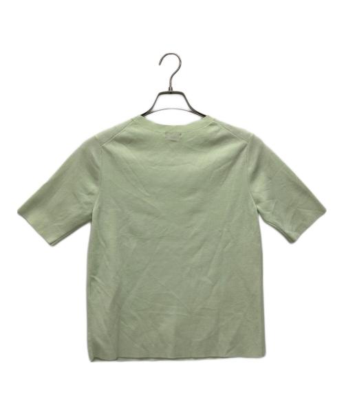 PLST（プラステ）PLST (プラステ) 薄手ニット グリーン サイズ:Mの古着・服飾アイテム