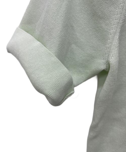 PLST（プラステ）PLST (プラステ) 薄手ニット グリーン サイズ:Mの古着・服飾アイテム