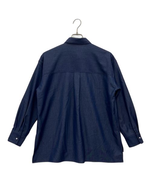PLST（プラステ）PLST (プラステ) 長袖シャツ ブルー サイズ:Sの古着・服飾アイテム