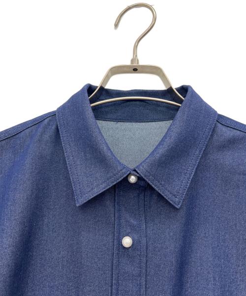 PLST（プラステ）PLST (プラステ) 長袖シャツ ブルー サイズ:Sの古着・服飾アイテム