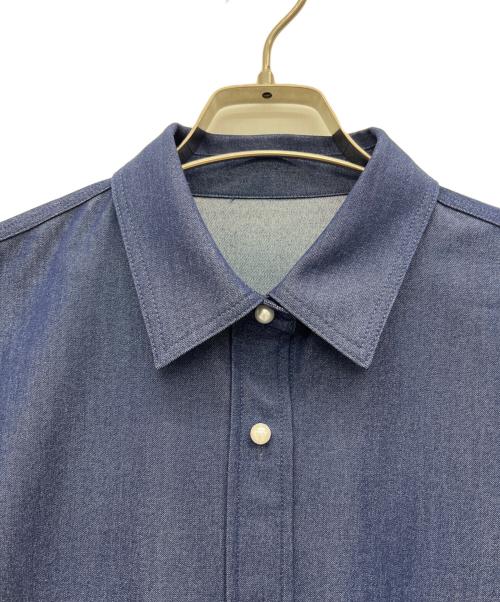 PLST（プラステ）PLST (プラステ) 長袖シャツ ブルー サイズ:Sの古着・服飾アイテム
