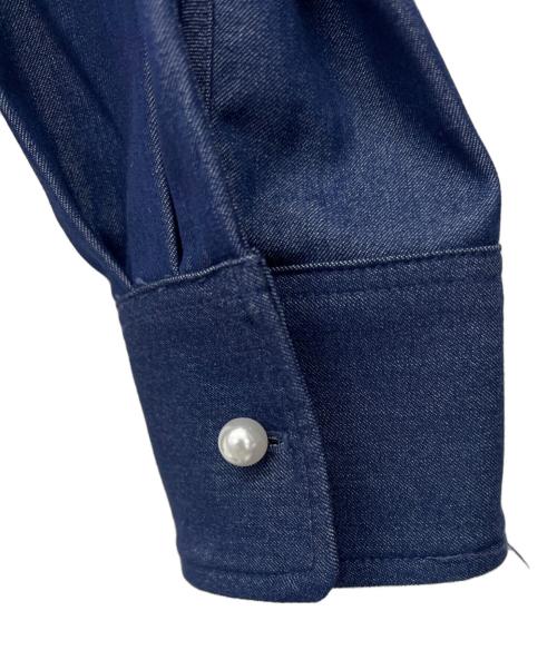 PLST（プラステ）PLST (プラステ) 長袖シャツ ブルー サイズ:Sの古着・服飾アイテム
