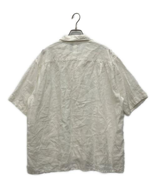 DELICIOUS（デリシャツ）DELICIOUS (デリシャツ) 半袖シャツ ホワイト サイズ:Lの古着・服飾アイテム