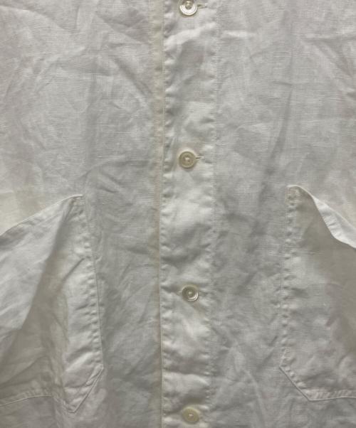 DELICIOUS（デリシャツ）DELICIOUS (デリシャツ) 半袖シャツ ホワイト サイズ:Lの古着・服飾アイテム