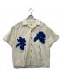 CAMPHOR WOOD（カンファーウッド）の古着「flower embroideryshirt」｜アイボリー