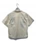 CAMPHOR WOOD (カンファーウッド) flower embroideryshirt アイボリー サイズ:M：5000円