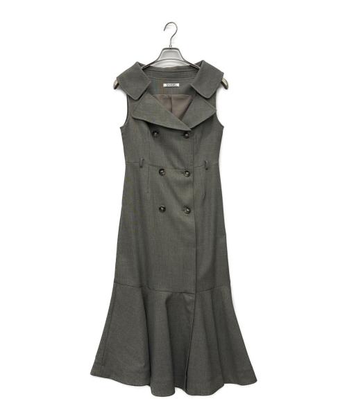 Snidel（スナイデル）Snidel (スナイデル) ノースリーブワンピース グレーの古着・服飾アイテム