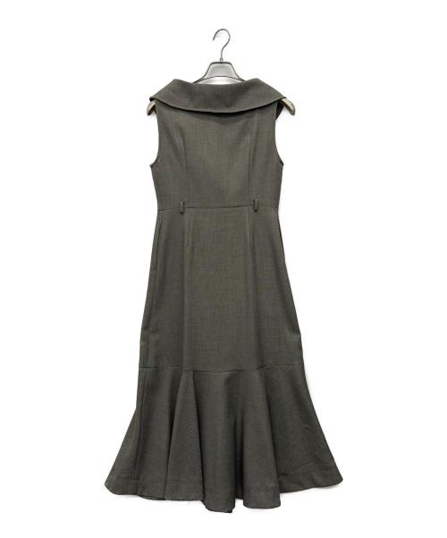 Snidel（スナイデル）Snidel (スナイデル) ノースリーブワンピース グレーの古着・服飾アイテム