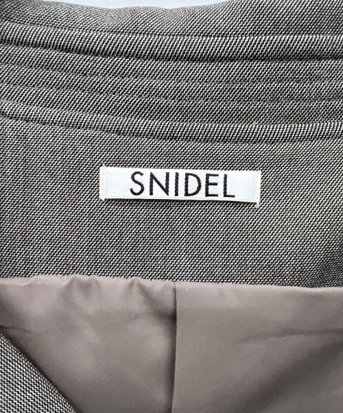 Snidel（スナイデル）Snidel (スナイデル) ノースリーブワンピース グレーの古着・服飾アイテム