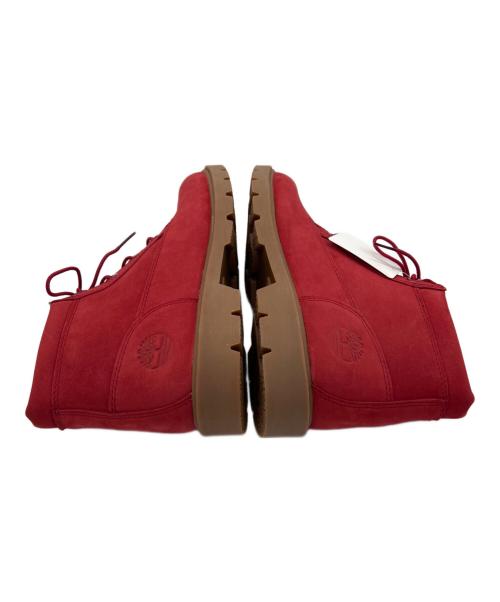 Timberland（ティンバーランド）Timberland (ティンバーランド) チャッカブーツ レッド サイズ:25.5の古着・服飾アイテム