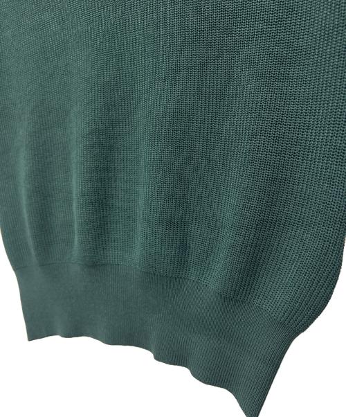 BLENHEIM（ブレンヘイム）BLENHEIM (ブレンヘイム) 薄手ニット グリーン サイズ:Sの古着・服飾アイテム