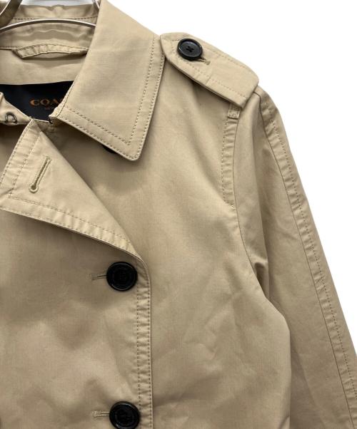 COACH（コーチ）COACH (コーチ) トレンチコート キャメル サイズ:XSの古着・服飾アイテム