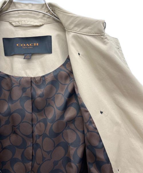 COACH（コーチ）COACH (コーチ) トレンチコート キャメル サイズ:XSの古着・服飾アイテム
