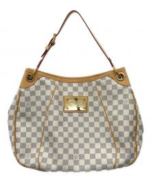 LOUIS VUITTON（ルイ ヴィトン）の古着「ハンドバッグ　ダミエ・アズール　ガリエラPM」｜ホワイト