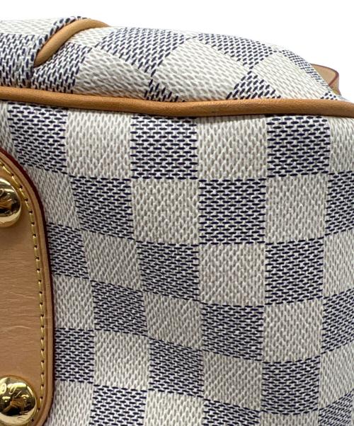 LOUIS VUITTON（ルイ ヴィトン）LOUIS VUITTON (ルイ ヴィトン) ハンドバッグ　ダミエ・アズール　ガリエラPM ホワイトの古着・服飾アイテム